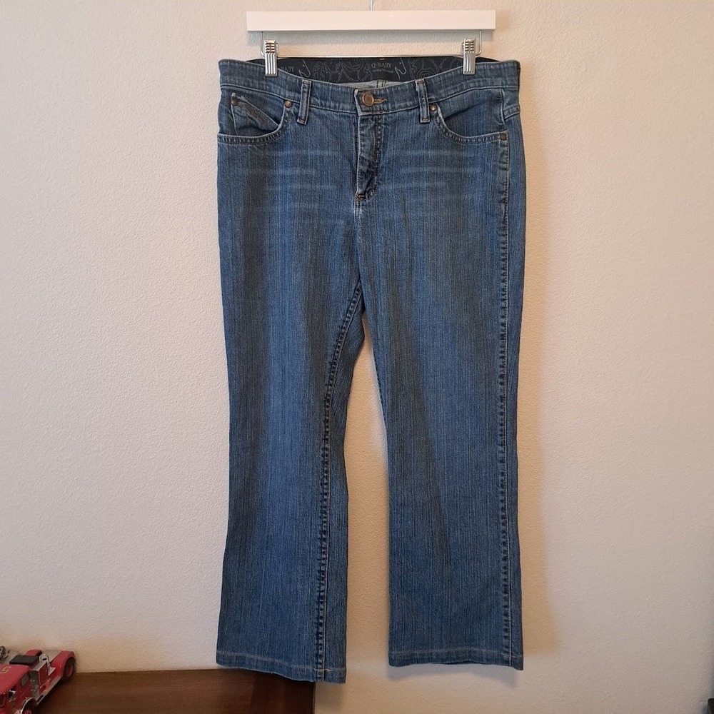 Wrangler Q-Baby Ultimate Riding Jeans Medium Wash Straight Leg 11/12x30 WRQ20TB